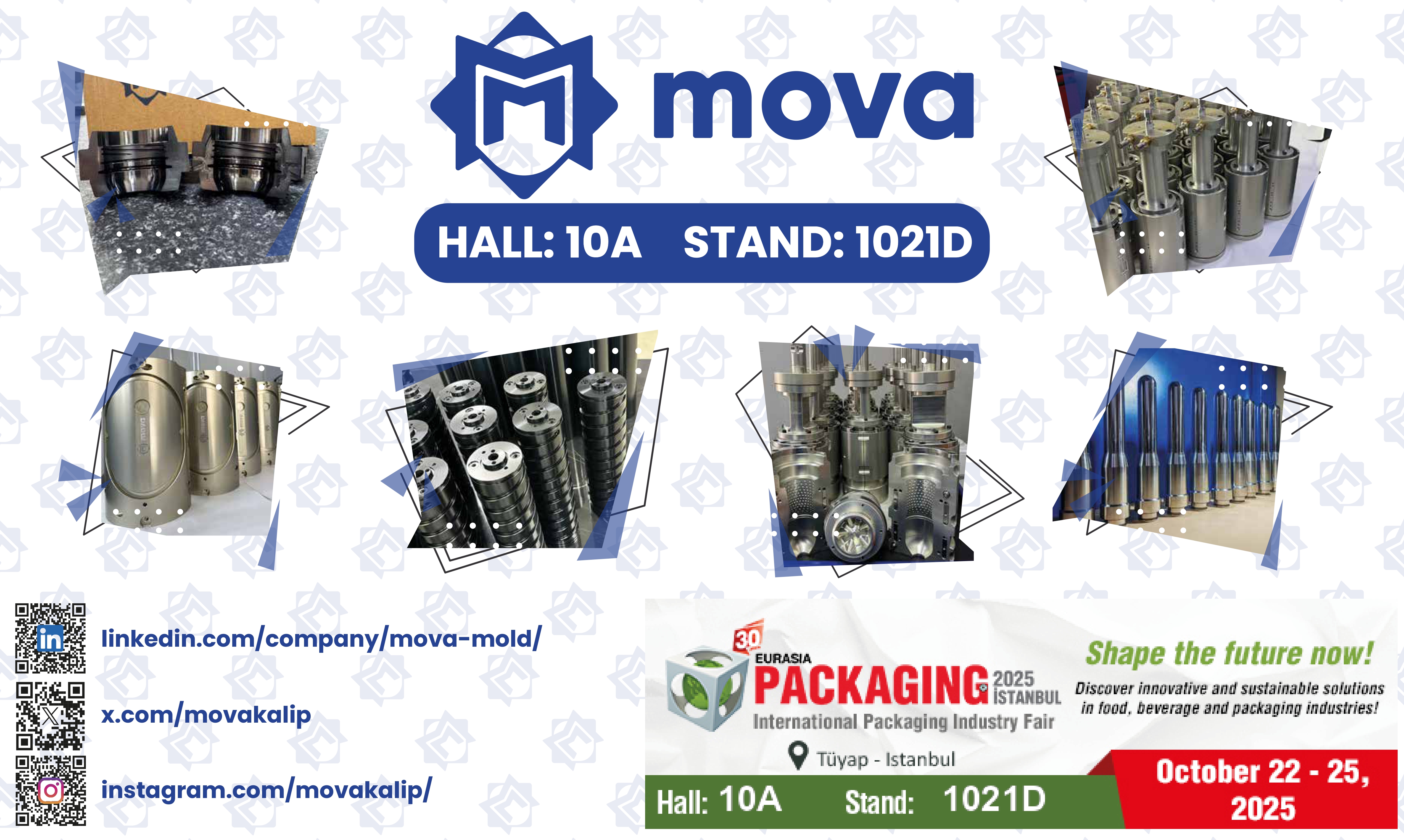 MOVA Mold to Exhibit at Eurasia Packaging Istanbul 2025